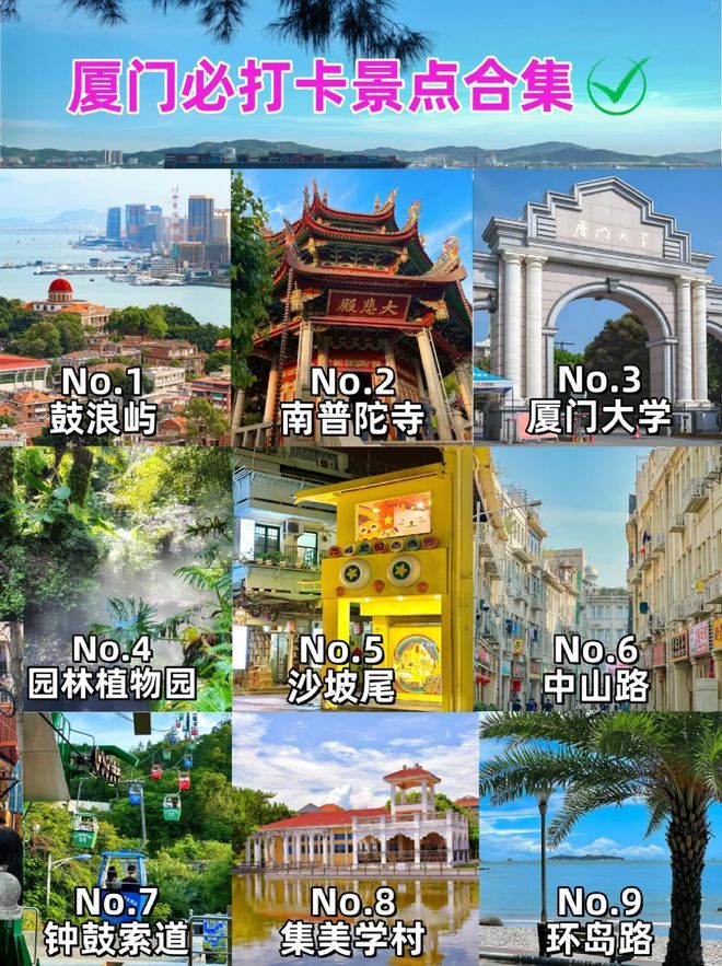 略厦门游玩5日游需要多少钱务必点赞麻将胡了模拟器试玩厦门5日游详细攻(图2)
